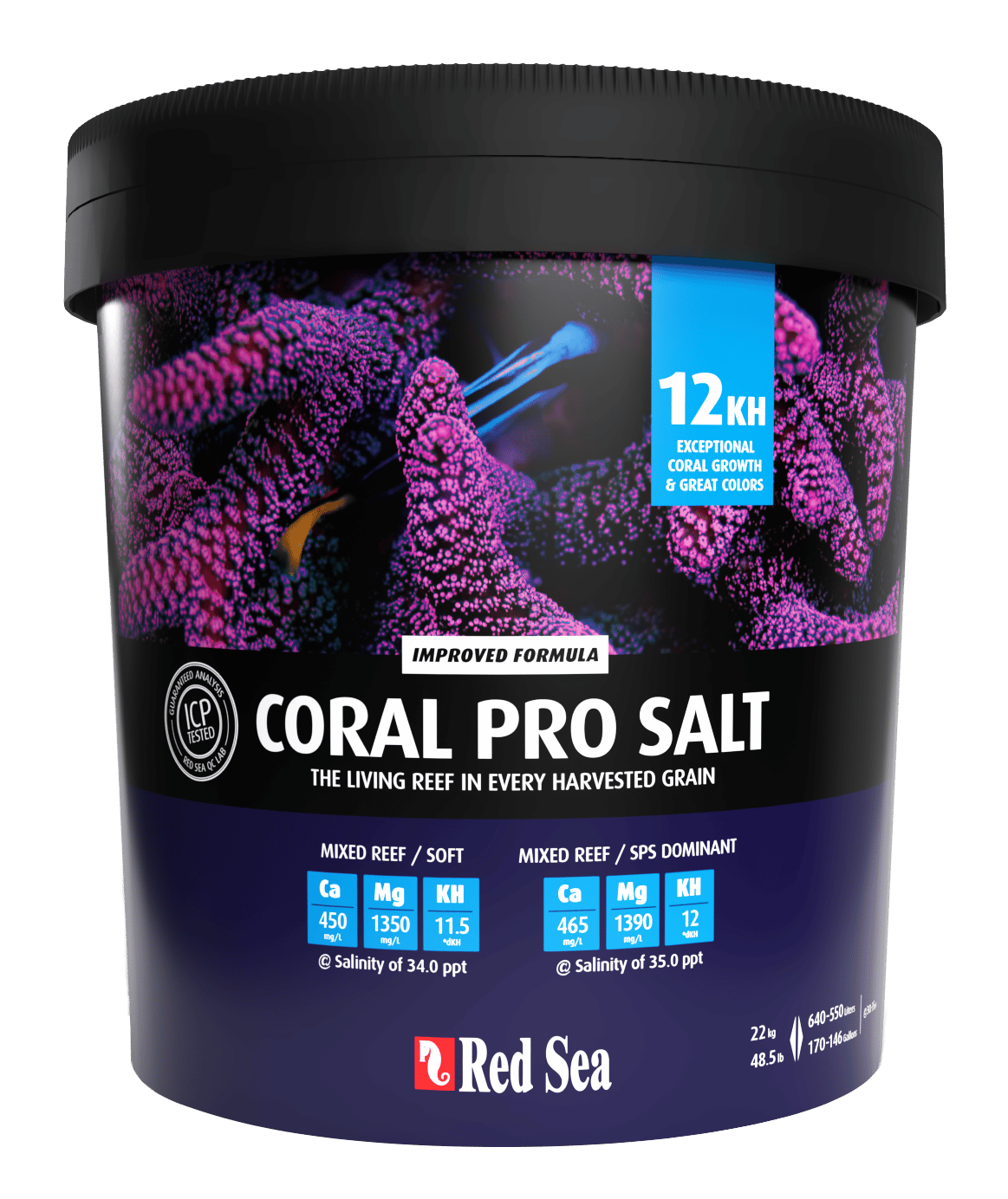 Erfaren person Lily Ansvarlige person Coral Pro Salt | Premium grade, high Alkalinity - Red Sea