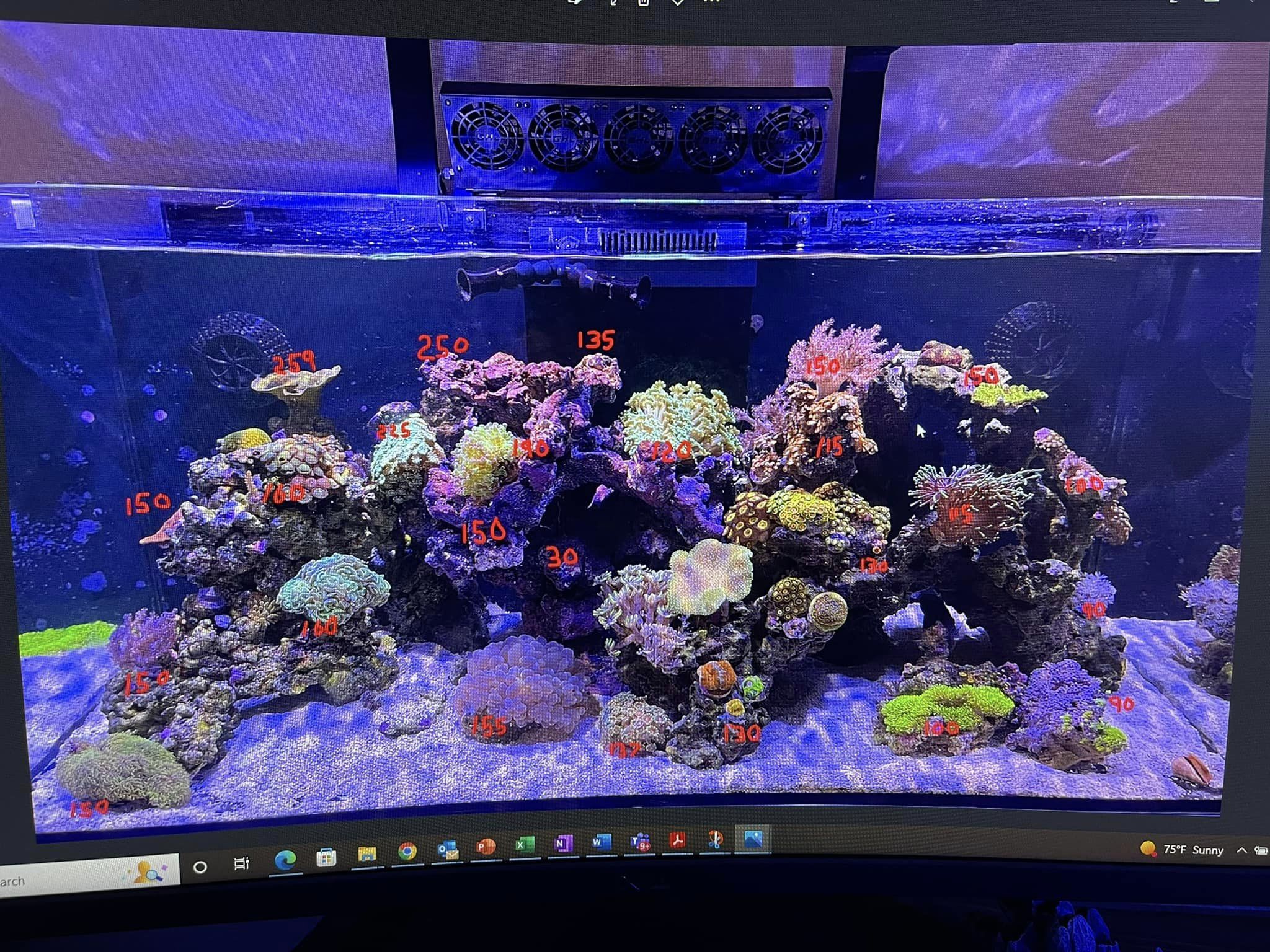 リーフLED90 reef led マウンティングアーム ハンギングキット付き